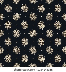 Seamless paisley pattern