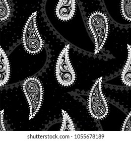 Seamless paisley pattern