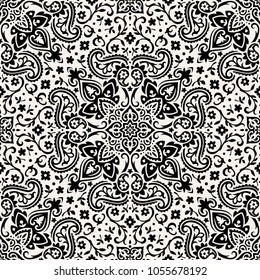 Seamless paisley pattern