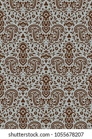 Seamless paisley pattern