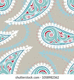 Seamless paisley pattern
