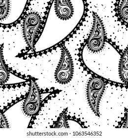 Seamless paisley pattern