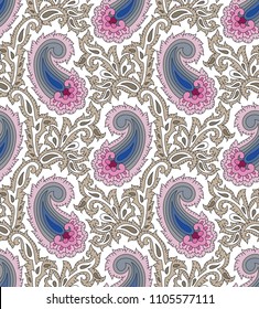 seamless  paisley pattern