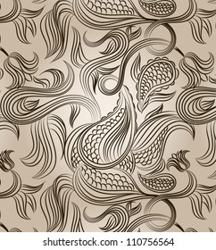 Seamless paisley pattern