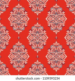 Seamless paisley pattern