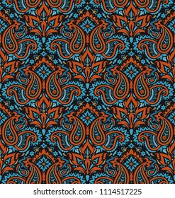 Seamless paisley pattern