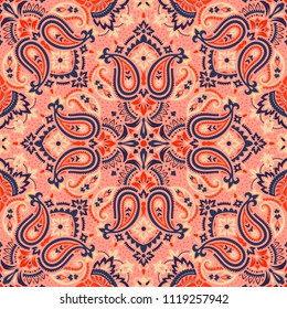 Seamless paisley pattern