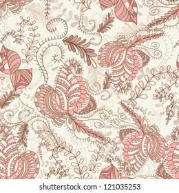 Seamless paisley pattern