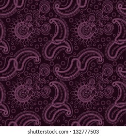 Seamless paisley pattern