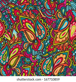 Seamless paisley pattern