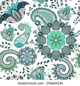 Seamless paisley pattern