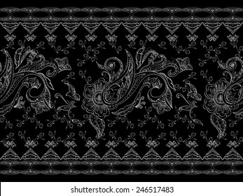 Seamless paisley pattern