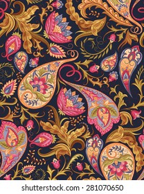 Seamless Paisley Pattern