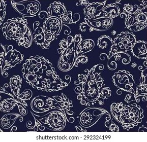 seamless paisley pattern