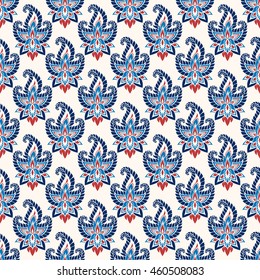 Seamless paisley pattern