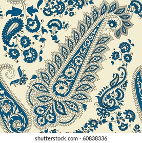 Seamless paisley  pattern