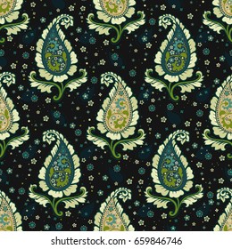 Seamless paisley pattern