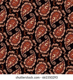 Seamless paisley pattern