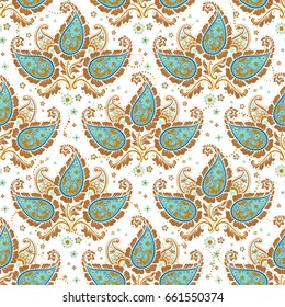 Seamless paisley pattern