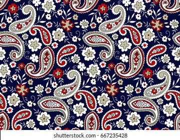 seamless paisley pattern