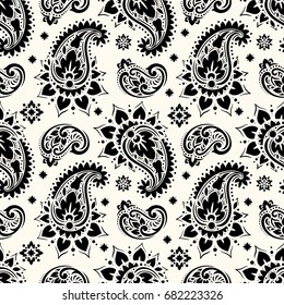 Seamless paisley pattern