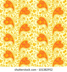 Seamless paisley pattern ( for high res JPEG or TIFF see image 101382949 )
