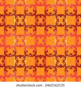 Seamless Paisley pattern in indian style. Floral vector illustration Seamless geometric pattern. Abstract background.
