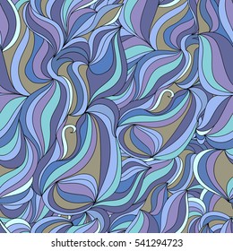 Seamless paisley pattern for textiles