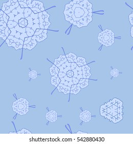 Seamless paisley pattern for textiles