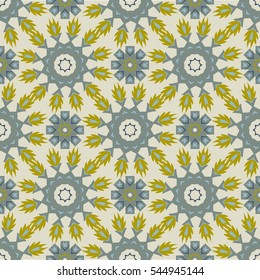 Seamless paisley pattern for textiles
