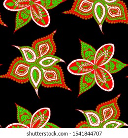 Seamless Paisley Pattern. Vintage Orient Rapport.