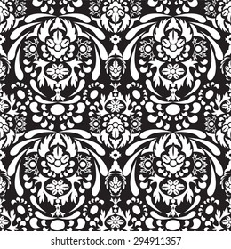 seamless paisley pattern.orient or russia design. vector illustration