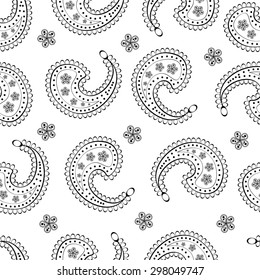 seamless paisley wallpaper