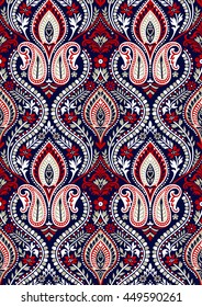 seamless paisley wallpaper pattern