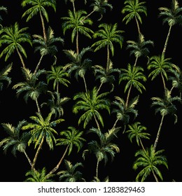Seamless palm print
