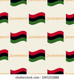 seamless pan-African flag background