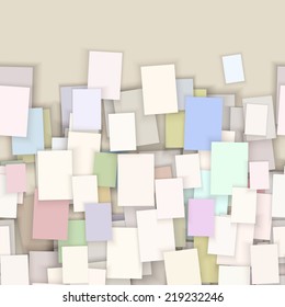 seamless paper  note background, vector