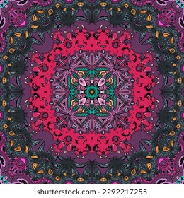 Diseño De Esbozo De Papel Impresionante Concepto Plantilla Tejido Fondo Textil Digital Trendy Vintage De Lujo Funky Hermoso Entorno De Tile De Arte Diseño Gráfico Imprimir Diseño Textura Elegante Papel De Fondo De Escritorio Patrón Moderno.
