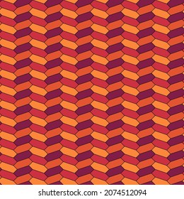 Nahtloses Parkettmuster. Herringbone-Ornament. Ethnische Motive. Hexagons-Tapete. Geometrischer Hintergrund. Folkter Hintergrund. Mosaikdigitales Papier. Geometrisches Stoffdruck. Fliesen-Design. Vektorgrafik