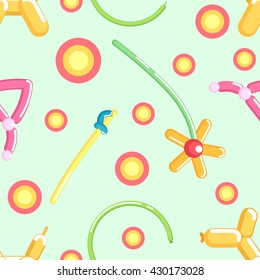 Seamless Party Balloons