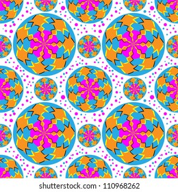 Seamless Party Spin Wheels      (motion illusion)