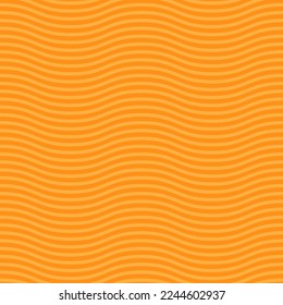 Seamless Pasta vector pattern. Italian Spaghetti noodle hand painted background. Doodle cartoon abstract yellow food ornament. Ramen, macaroni, penne meal.