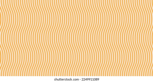 Seamless Pasta vector pattern. Italian Spaghetti noodle hand painted background. Doodle cartoon abstract yellow food ornament. Ramen, macaroni, penne meal.