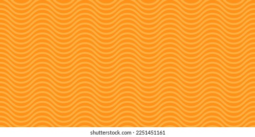 Seamless Pasta vector pattern. Italian Spaghetti noodle hand painted background. Doodle cartoon abstract yellow food ornament. Ramen, macaroni, penne meal.