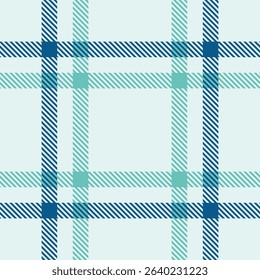 Seamless pastel blue and teal plaid pattern.  Perfect for textile design, website backgrounds, or crafting projects.