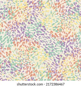 seamless pastel camouflage from dot shape pattern background , greeting card or fabric