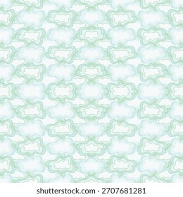 Papel digital de patrón de nube pastel sin costuras