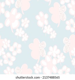 fondo de flores color pastel, bonita tarjeta de saludo o tela