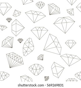 fondo transparente de diamante pastel hecho de piedras preciosas