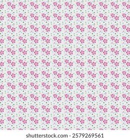 seamless Pastel Floral Pattern,Soft Floral Background